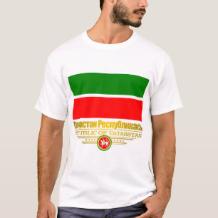 T-shirt Drapeau Tatarstan