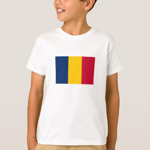 T-shirt Drapeau Tchad