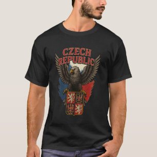 T-shirt Drapeau Tchèque Épique - République Tchèque