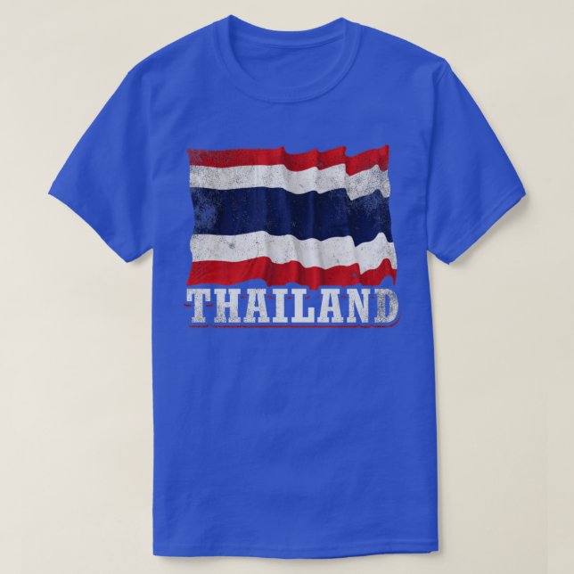 T-shirt Drapeau thaï (Design devant)