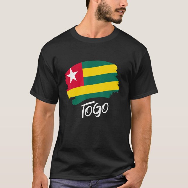 T-shirt Drapeau togolais Togo (Devant)