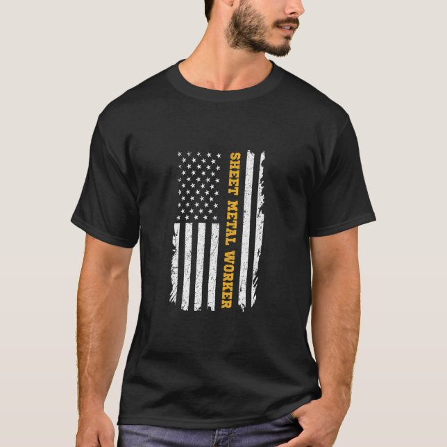 T-shirt Drapeau Tôlerie - Nous (Devant)