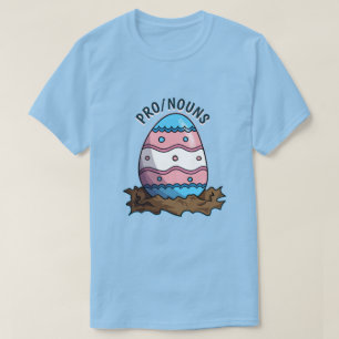 T-shirt Drapeau transgenre personnalisable Pronononounes O