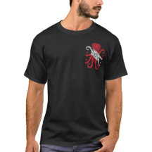 Drapeau tribal de plongée Octopus