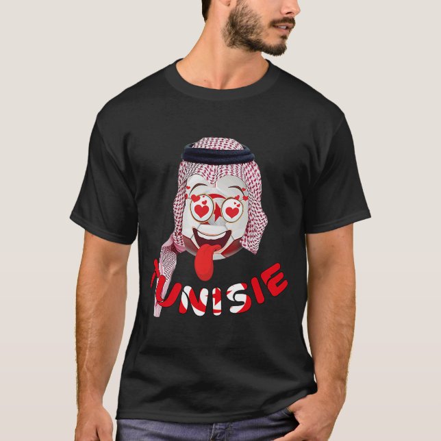 T-shirt Drapeau Tunisie (Devant)