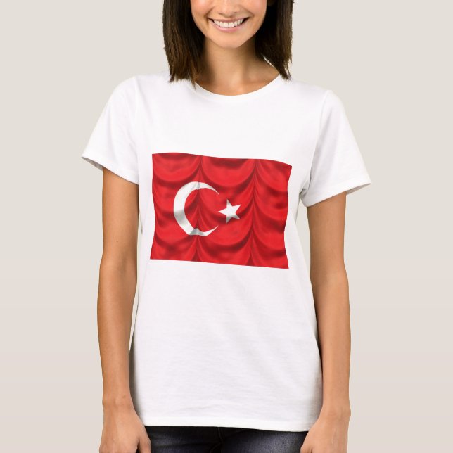 T-shirt Drapeau turc (Devant)