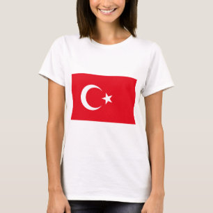 T-shirt Drapeau turc
