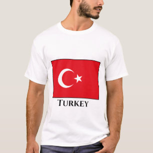 T-shirt Drapeau turc