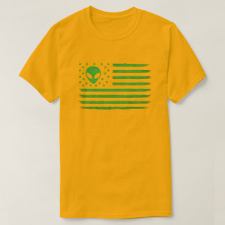 T-SHIRT DRAPEAU UFO USA