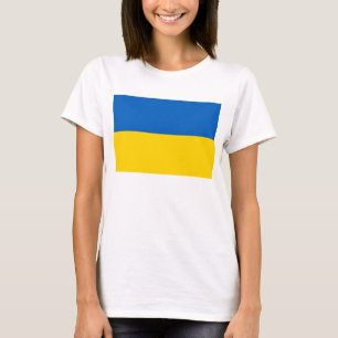 T-shirt Drapeau Ukraine