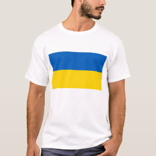 T-shirt Drapeau Ukraine