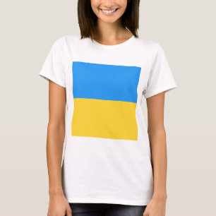 T-shirt Drapeau ukrainien