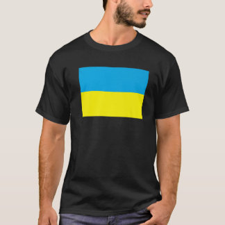T-shirt Drapeau ukrainien