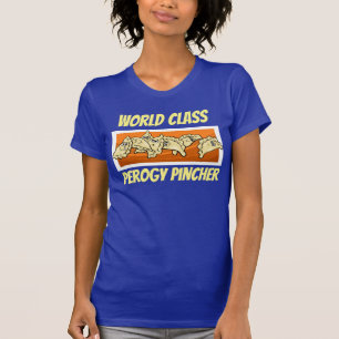 T-shirt Drapeau ukrainien de la chemise Pincher de classe