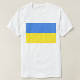 T-Shirt Drapeau Ukrainien Soutien à la Liberté de 