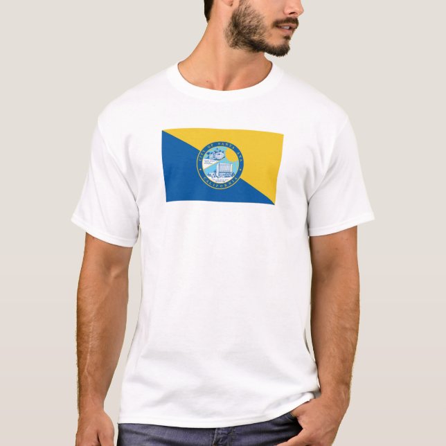T-shirt Drapeau urbain de Père Noël Ana (Devant)