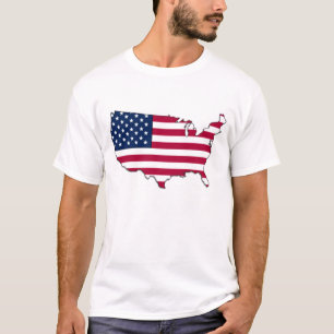 T-shirt Drapeau USA - Chemise