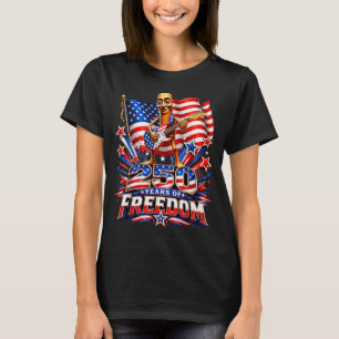 T-shirt Drapeau Usa Tung Sahur 250 Ans Dom 4 Juillet Brain