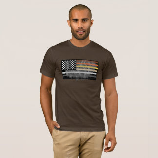T-shirt Drapeau velu d'ours