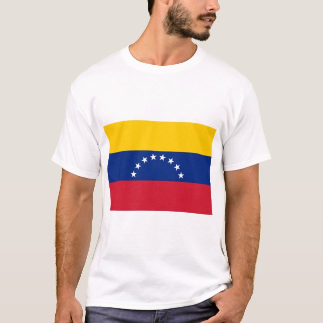 T-shirt Drapeau vénézuélien (Devant)
