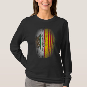T-shirt Drapeau vietnamien Californie Sud Viêt Nam Amériqu