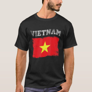 T-shirt Drapeau vietnamien Destination Tourisme Vietna