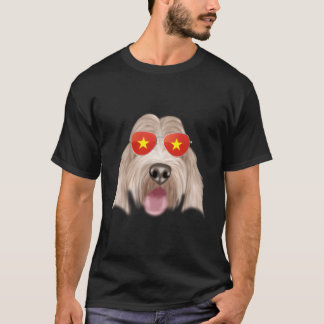 T-shirt Drapeau vietnamien Grand Basset Griffon Vendeen Vi