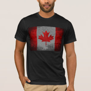 T-shirt Drapeau vintage Canada