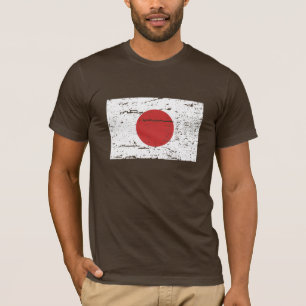 T-shirt Drapeau vintage du Japon