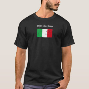 T-shirt Drapeau vintage Et Dit Italien