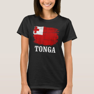 T-shirt Drapeau vintage Tonga Pour Tongan