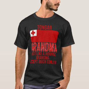 T-shirt Drapeau vintage Tongan Grandma Tonga Fête De La Mè