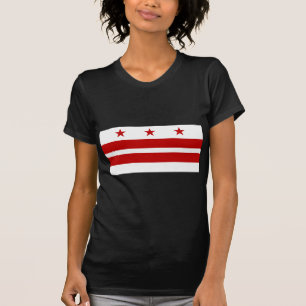 T-shirt Drapeau Washington DC