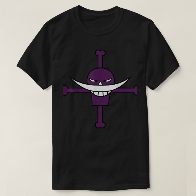 T-shirt Drapeau Whitebeard Piratess (Design devant)