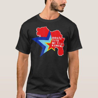 T-shirt Drapeau yougoslave Balkans RSFRY Josip Broz Tito Y