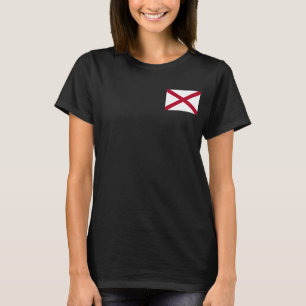 T-shirt Drapeau Zip Jogger en polaire féminin de l'Alabama