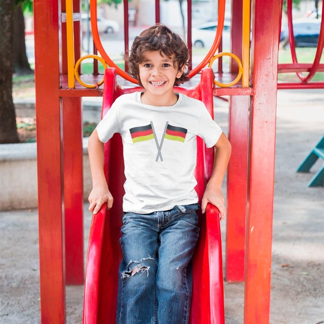 T-shirt drapeaux Allemagne (Créateur téléchargé)