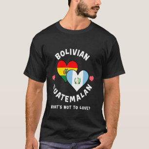 T-shirt Drapeaux de cœur de Qu'est-ce qu'on n'aime pas che