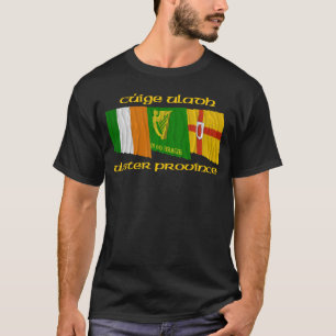T-shirt Drapeaux de Cúige Uladh (province d'Ulster)