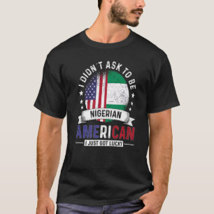 T-shirt Drapeaux de pays nigérians américains Fierté Niger