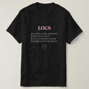 T-shirt Dreadlock Journey Définition personnalisée de Loc