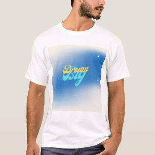 T-shirt Dream Big blue
