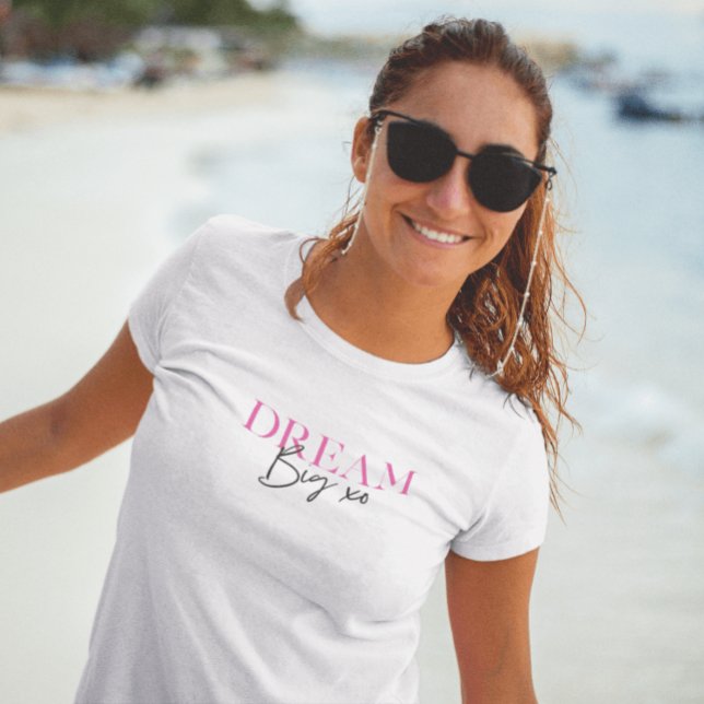 T-shirt Dream Big Inspirational Motivational (Créateur téléchargé)