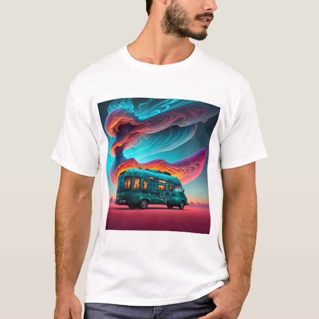 T-shirt Dream Campervan/Motorhome (Devant)