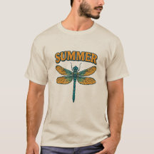 T-shirt Dream Dragonfly – Tee Graphique de Nature 