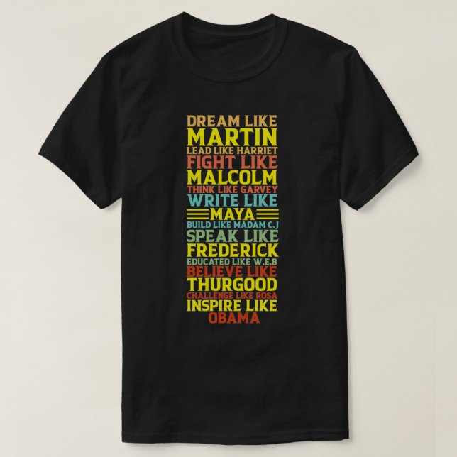 T-shirt Dream Like Martin (Design devant)