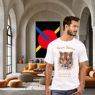 T-shirt Dream On - Rien n'est réel   Cyberpunk Tiger Art