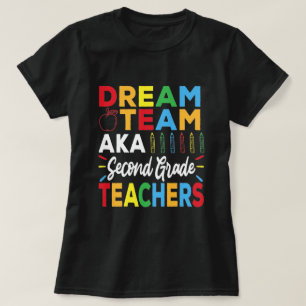 T-shirt Dream Team Aka Enseignants de 2e année - Retour 