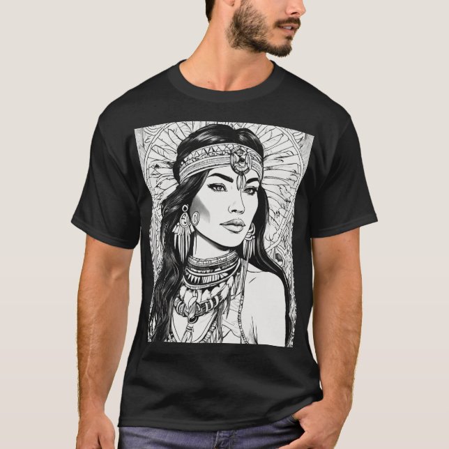 T-shirt Dreamcatcher Dreams : Là où l'encre rencontre l'im (Devant)