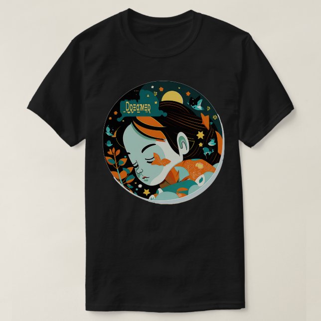 T-shirt Dreamer Gamer (Design devant)